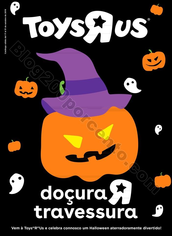 Antevisão Folheto TOYSRUS Halloween Promoções d