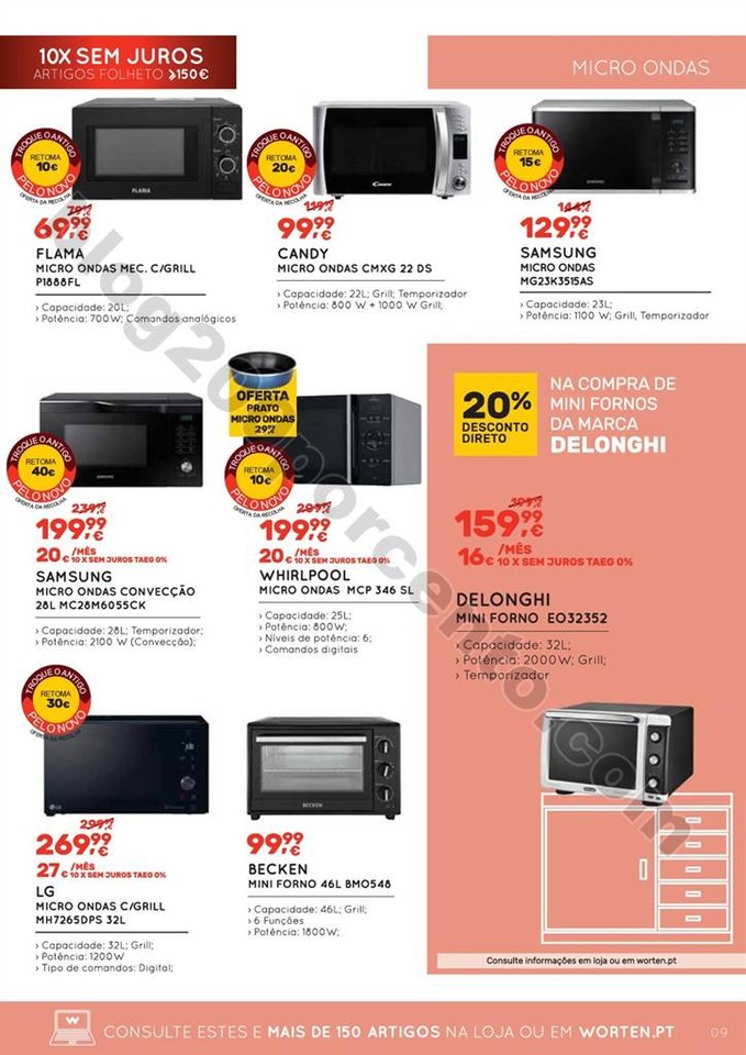 Tudo para o lar WORTEN promoções até 2 agosto p