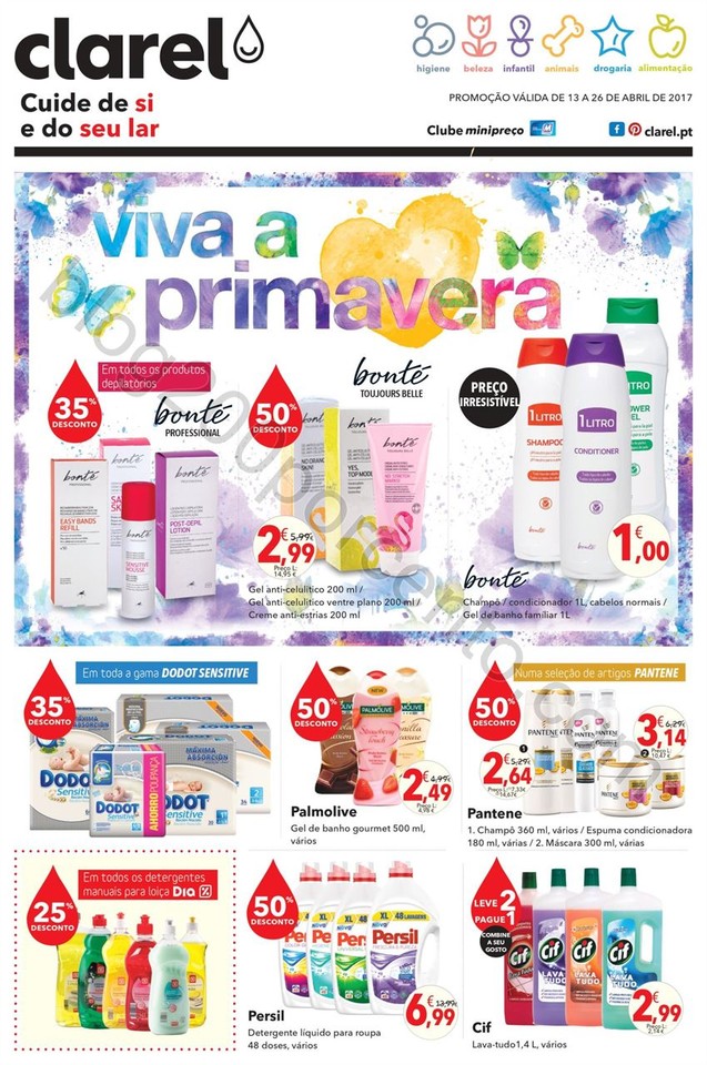 Antevisão Folheto CLAREL Promoções de 13 a 26 a