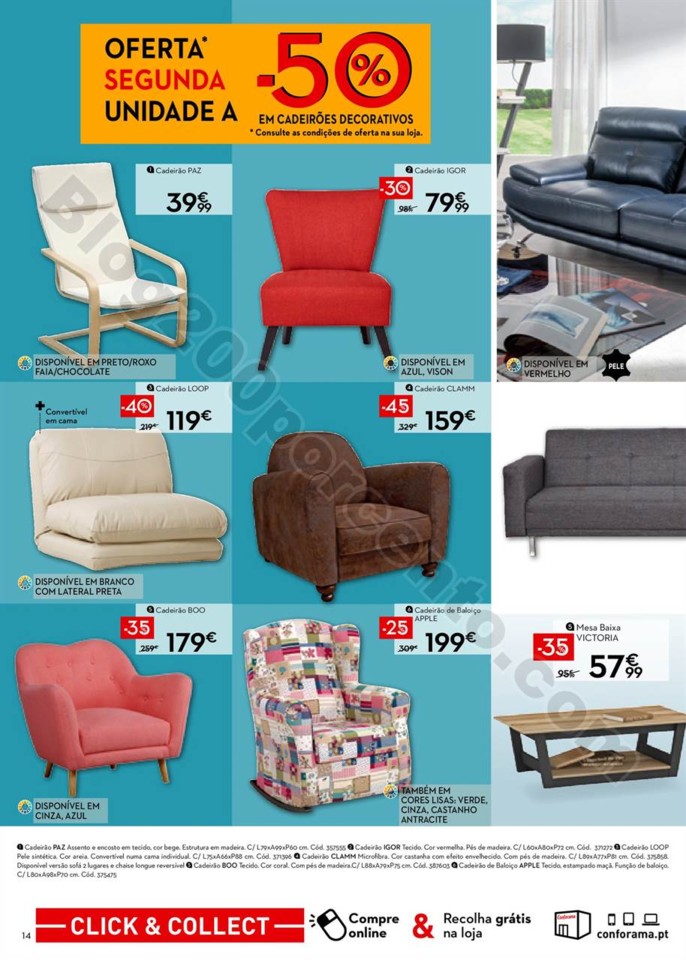 Antevisão Folheto CONFORAMA Promoções de 8 mar