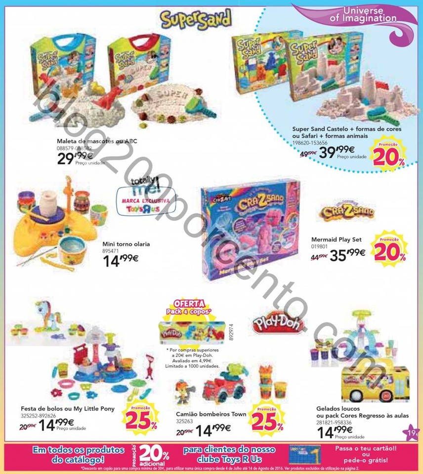 Novo Folheto TOYSRUS Promoções de 9 junho a 3 ju