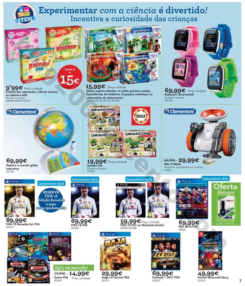 Antevisão Folheto TOYSRUS Regresso às aulas prom