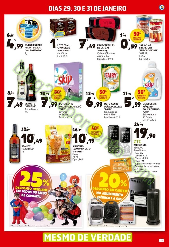 Antevisão Folheto E-LECLERC promoções de 26 jan
