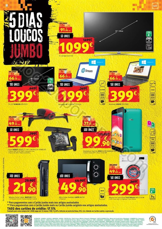 Antevisão Folheto JUMBO 5 dias loucos promoções