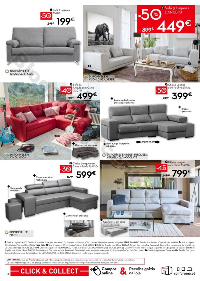 Antevisão Folheto CONFORAMA Promoções de 8 feve