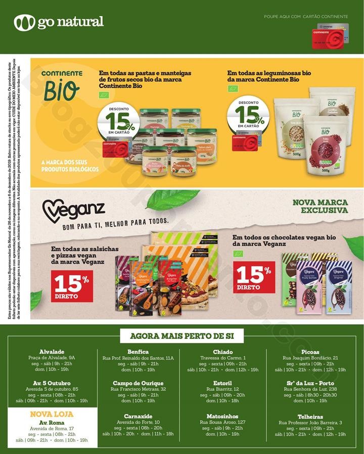 Antevisão Folheto GO NATURAL Promoções de 26 no