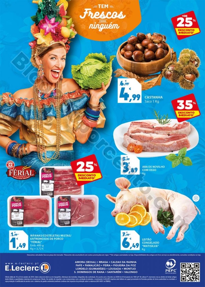 Antevisão Folheto E-LECLERC Promoções de 16 a 2