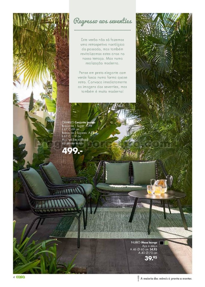 antevisão folheto CASA Jardim Promoções de 30 m