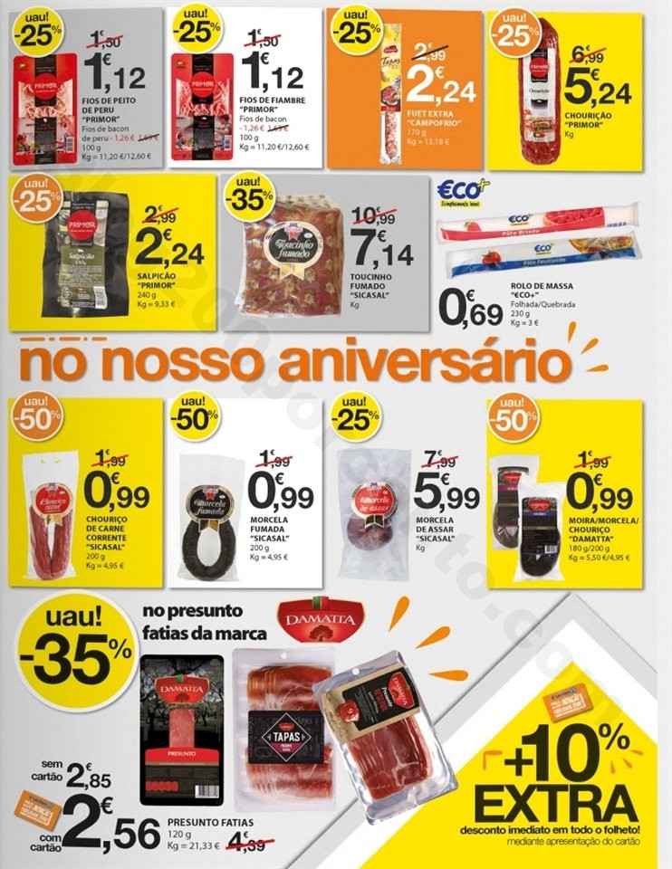 Antevisão Folheto E-LECLERC Aniversário promoç