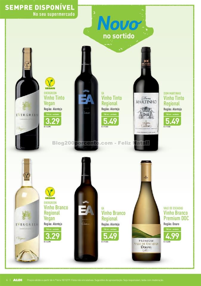 Antevisão Foheto ALDI Promoções a partir de 18 