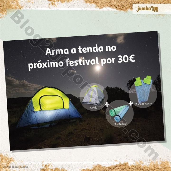 Especial Praia e Campismo JUMBO Promoções de 10 