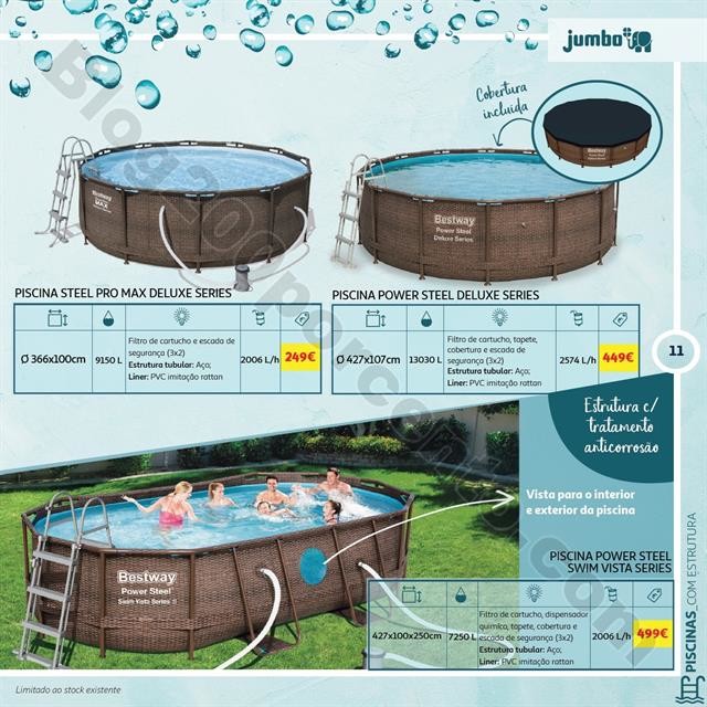 Antevisão Folheto JUMBO Especial Piscinas Promoç
