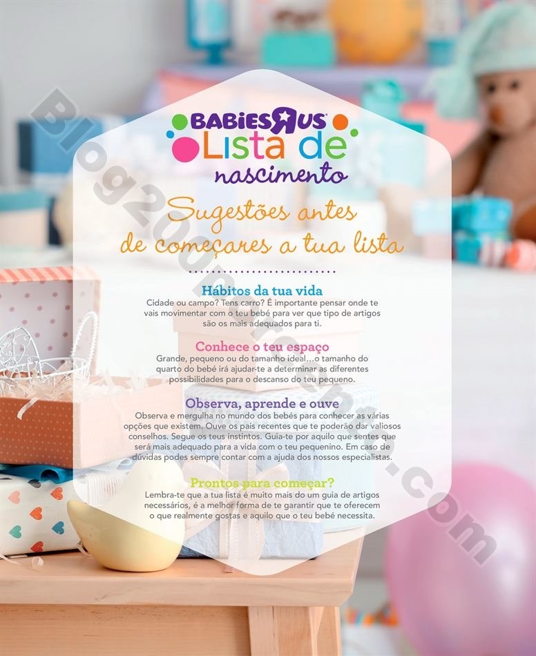 Antevisão Guia do Bebé BABIESRUS Promoções de 