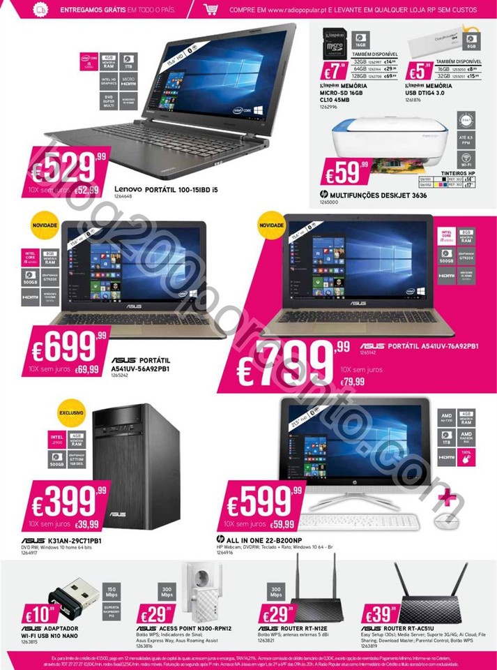 Novo Folheto RADIO POPULAR Promoções de 11 a 24 