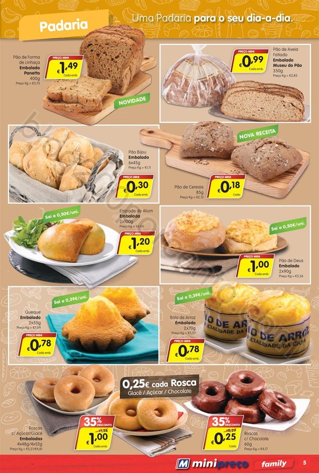 Antevisão Folheto MINIPREÇO Family de 13 a 19 ou