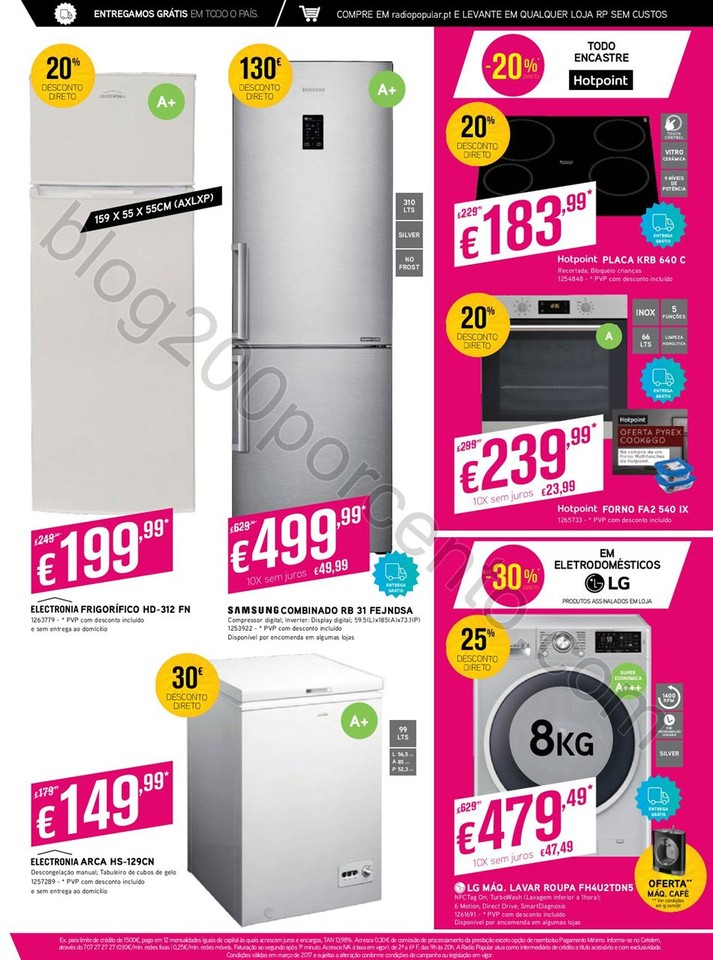 Antevisão Folheto RADIO POPULAR Promoções de 30