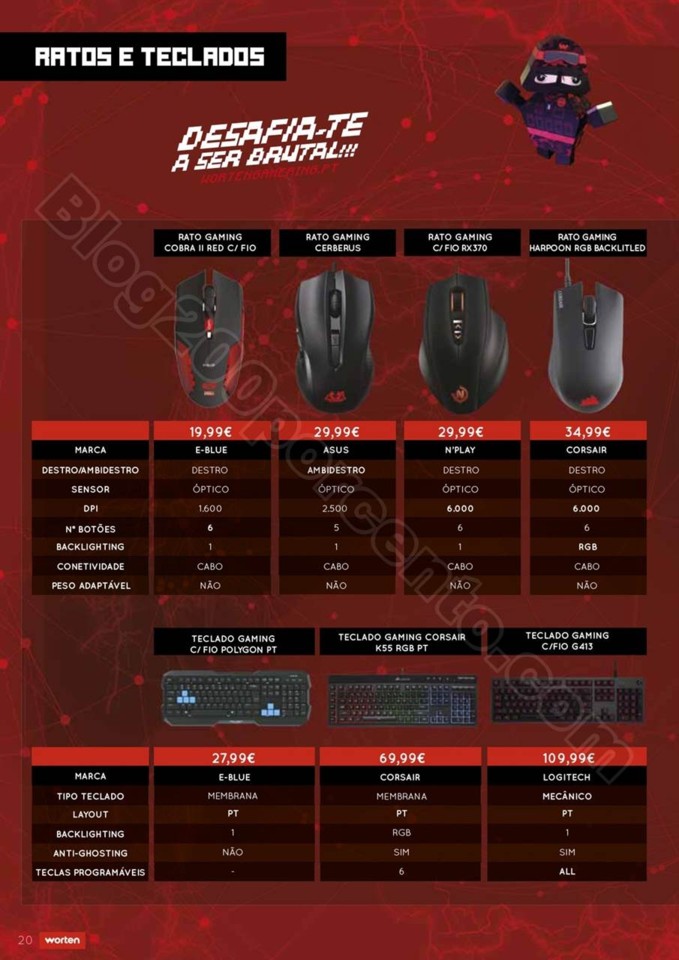 Antevisão Folheto WORTEN Gaming promoções de 26
