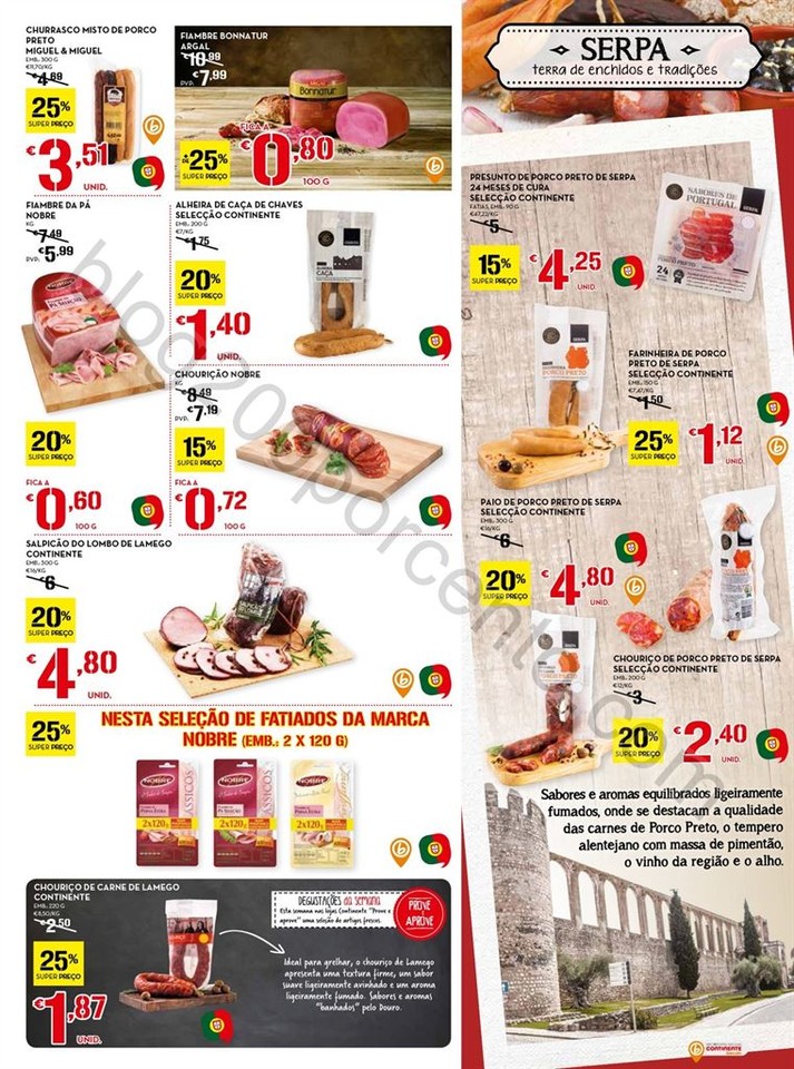 Antevisão Folheto CONTINENTE Promoções de 16 a 