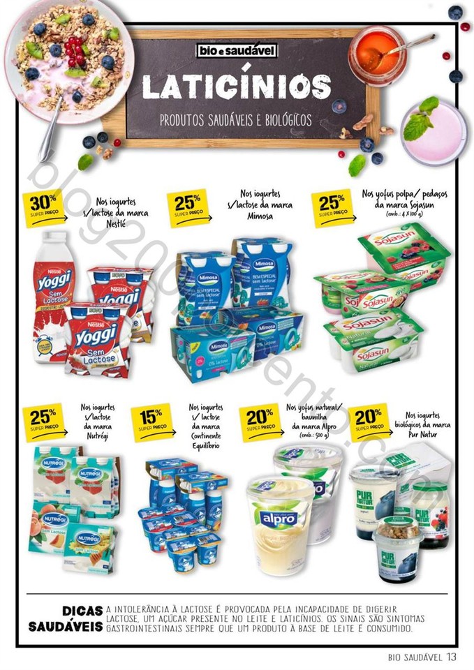 Antevisão Folheto CONTINENTE Alimentação Saudá