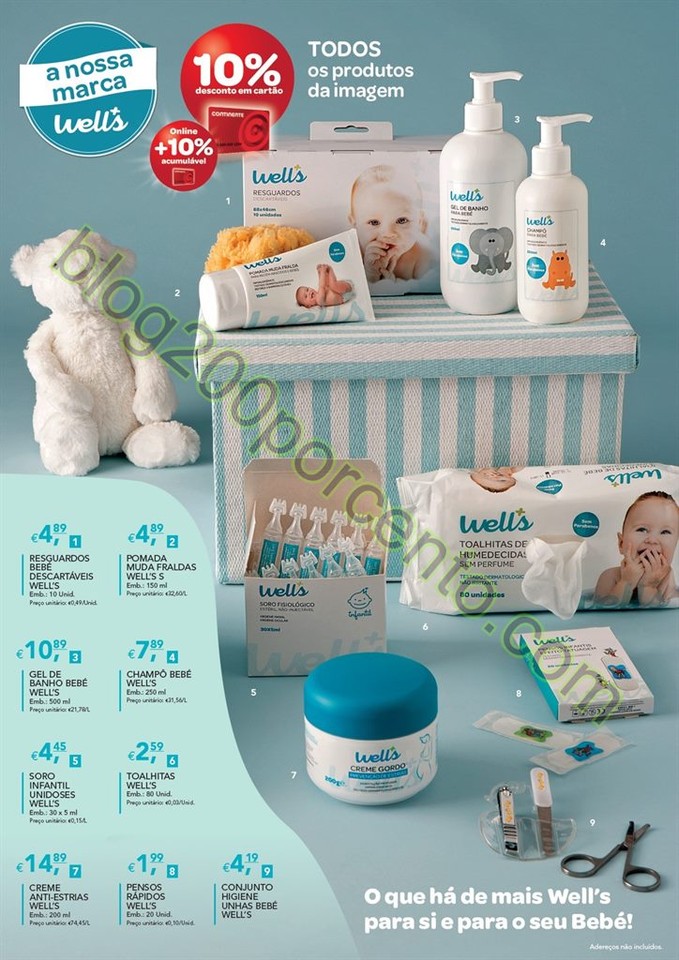 Novo Folheto WELLS Promoções de12 janeiro a 7 fe