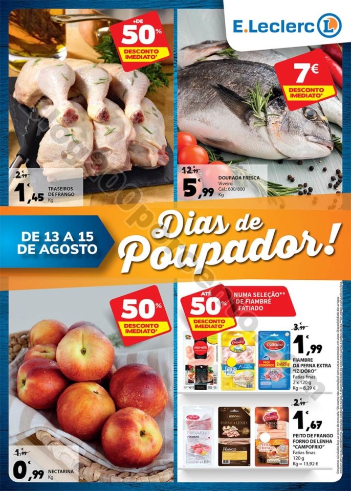 Antevisão Folheto E-LECLERC Fim de semana 13 a 15