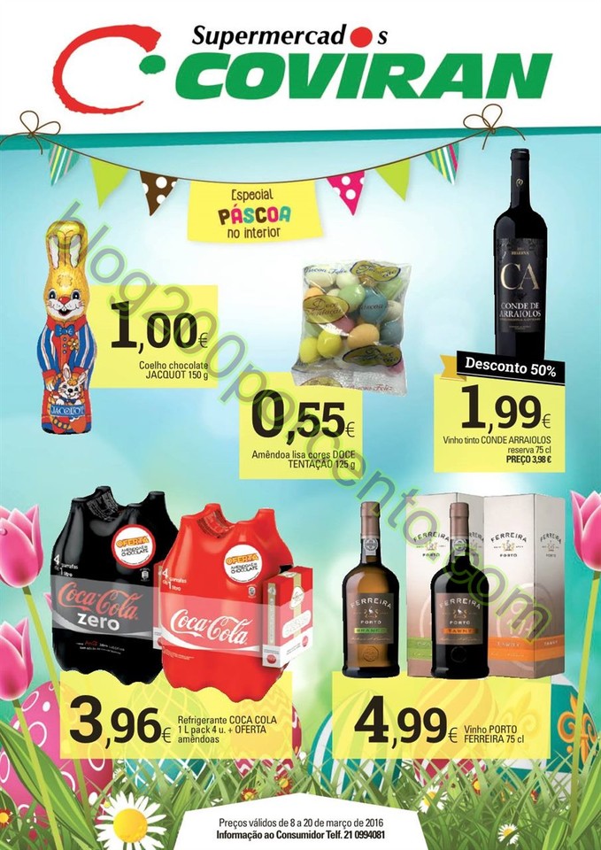 Antevisão Folheto COVIRAN Promoções de 8 a 20 m