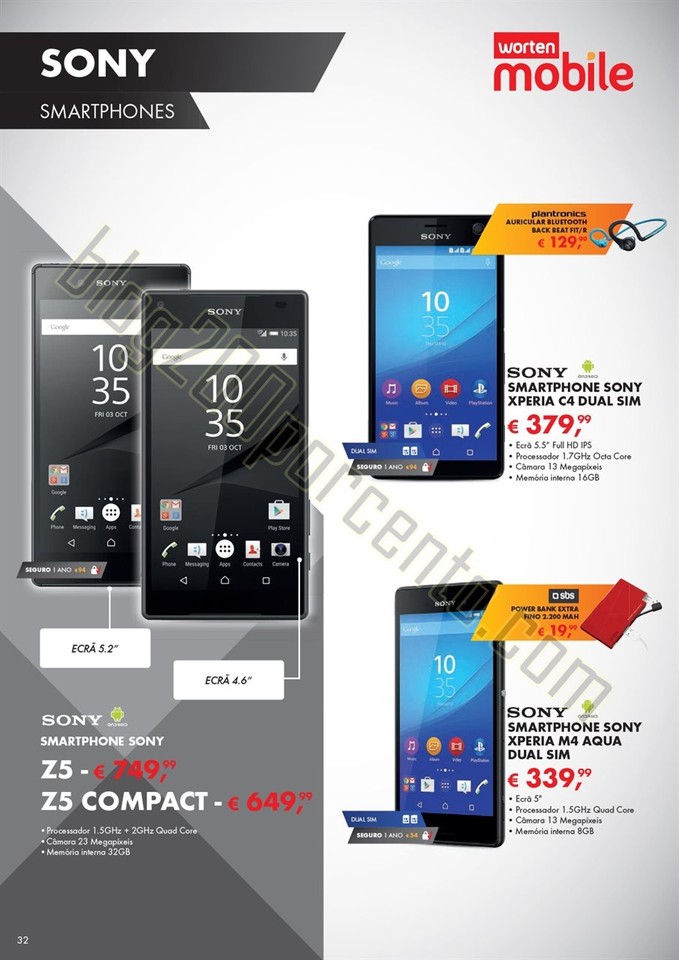 Novo Folheto WORTEN Mobile promoções de 3 a 31 d