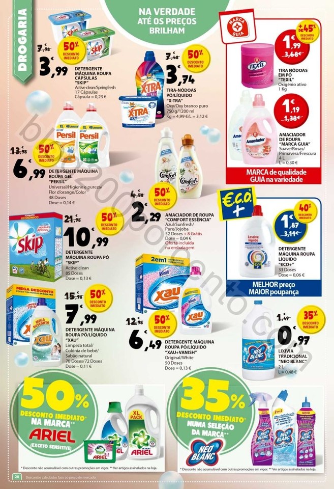 Antevisão Folheto E-LECLERC Promoções de 6 a 12