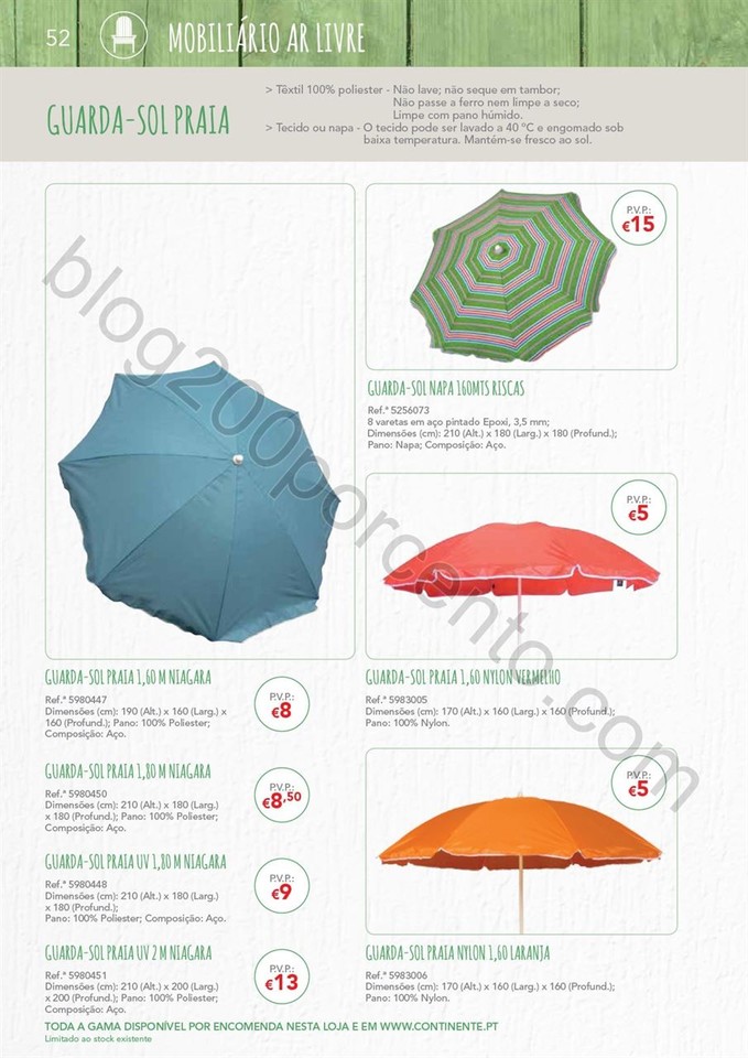 Novo Folheto CONTINENTE Ar Livre até 15 agosto p5