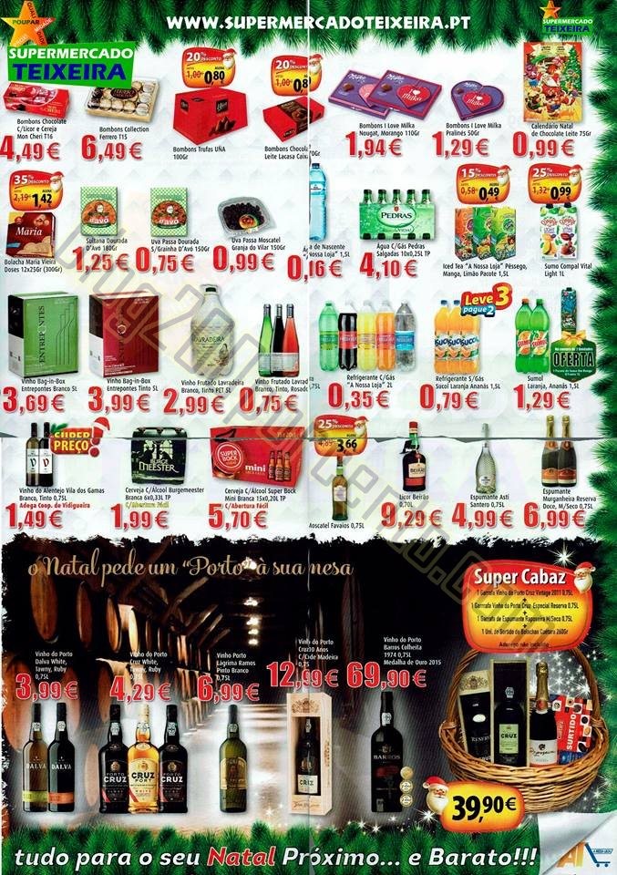 Antevisão Folheto A NOSSA LOJA Natal promoções 