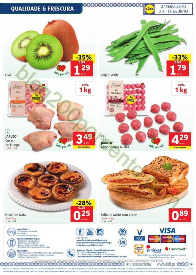 Antevisão Folheto LIDL Promoções de 24 a 30 mar
