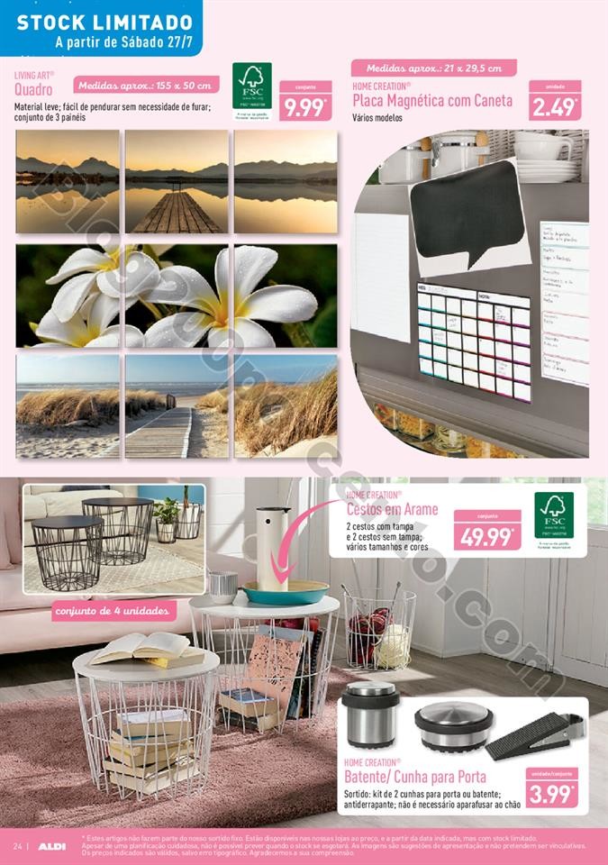 Antevisão Folheto ALDI Promoções a partir de 24