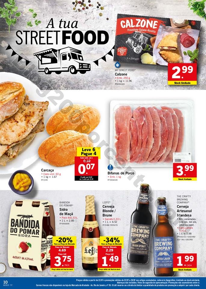 folheto LIDL alimentar Promoções a partir de 22 