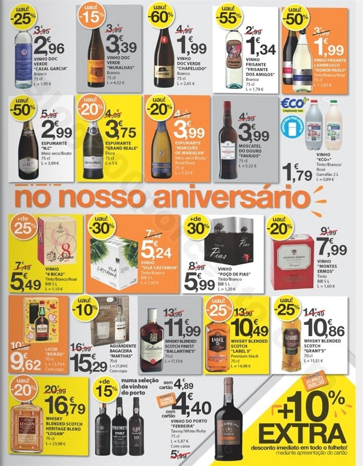 Antevisão Folheto E-LECLERC Aniversário promoç