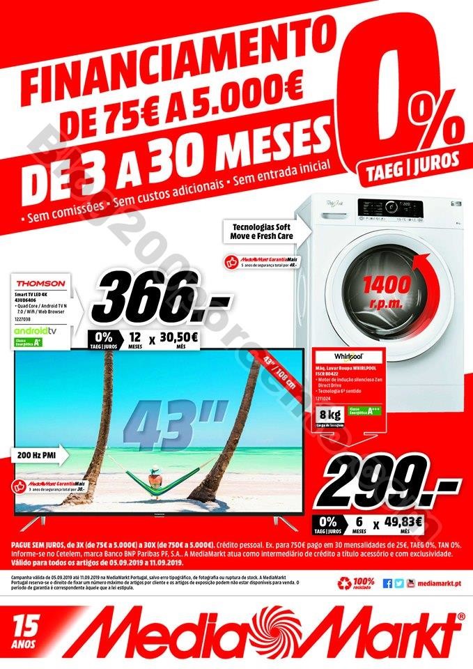 Antevisão Folheto MEDIA MARKT Promoções de 5 a 