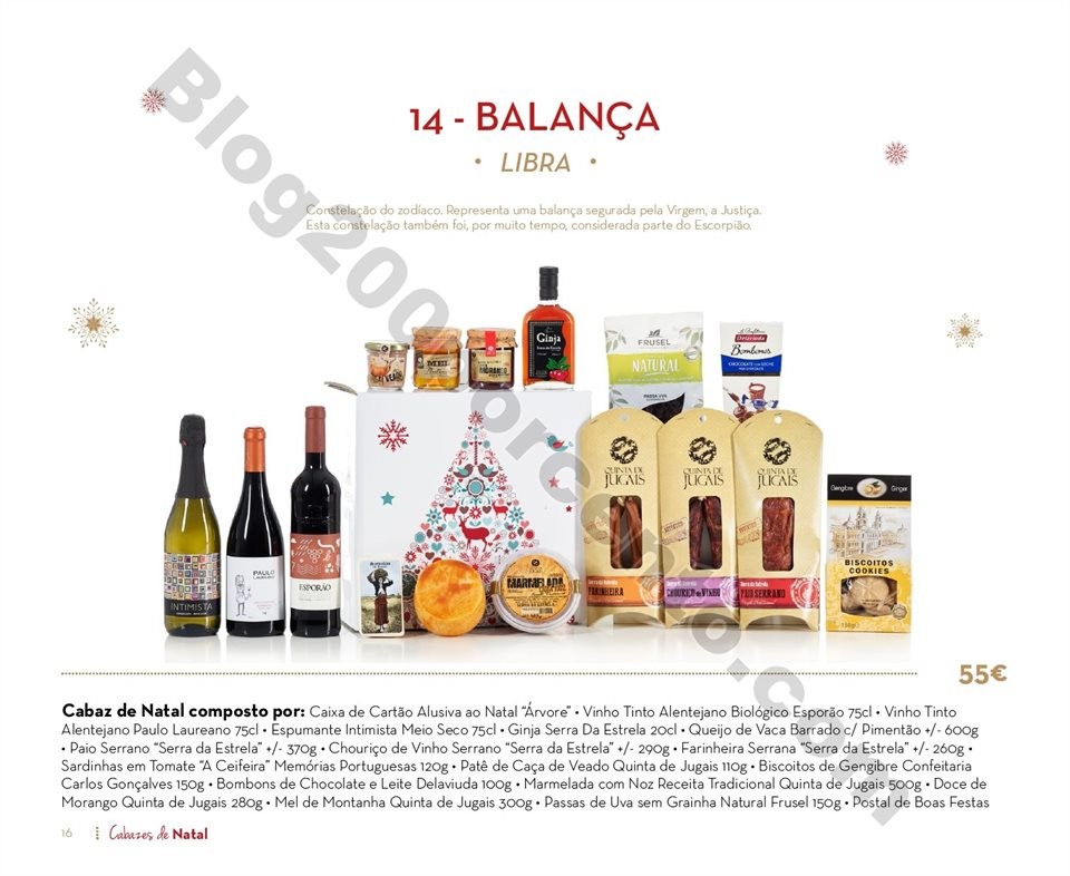 Antevisão Folheto CONTINENTE Cabazes de Natal 201