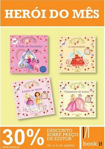 Herói do mês | BOOK.IT | com 30% de desconto
