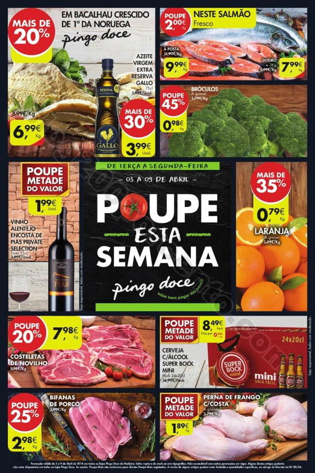 Antevisão Folheto PINGO DOCE Madeira romoções d
