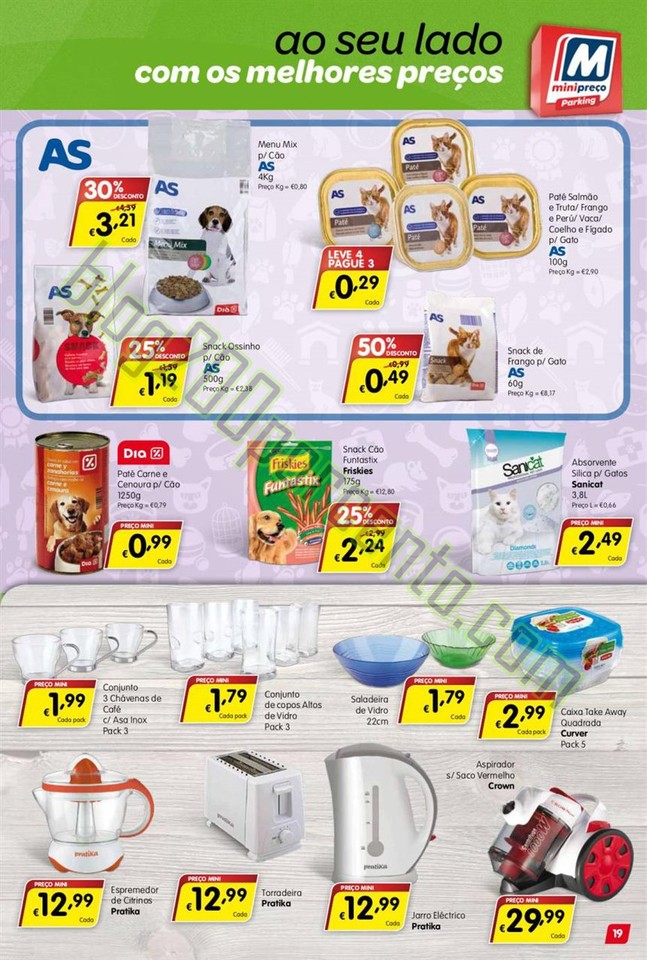Antevisão Folheto MINIPREÇO Parking Promoções 