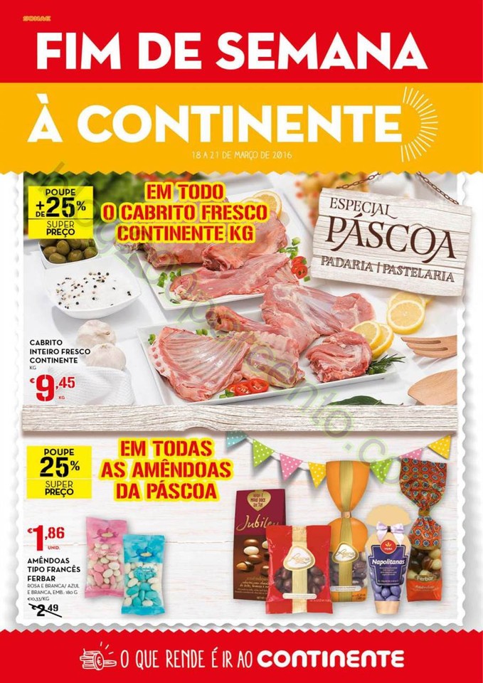 Antevisão Folheto CONTINENTE Fim de semana de 18 