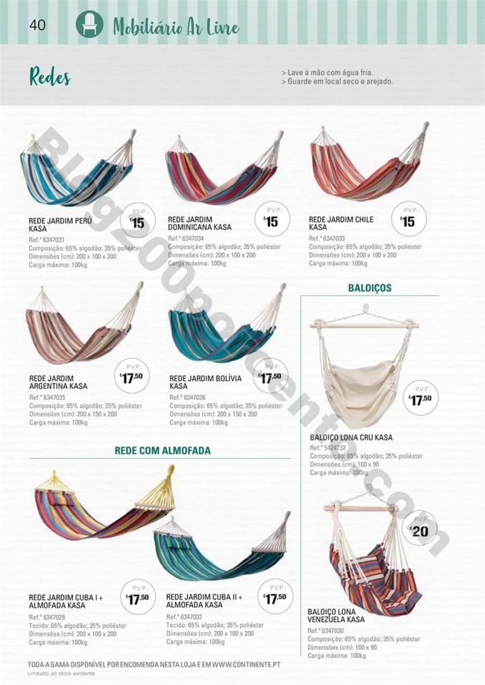 Antevisão Catálogo CONTINENTE Ar livre de 8 maio