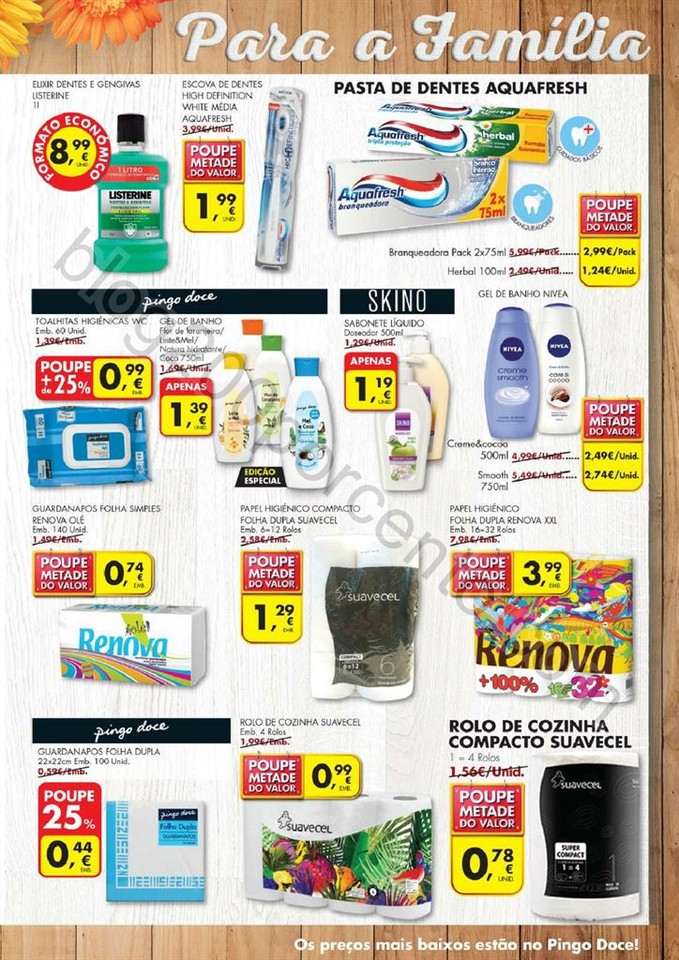 Antevisão Folheto PINGO DOCE Promoções de 16 a 