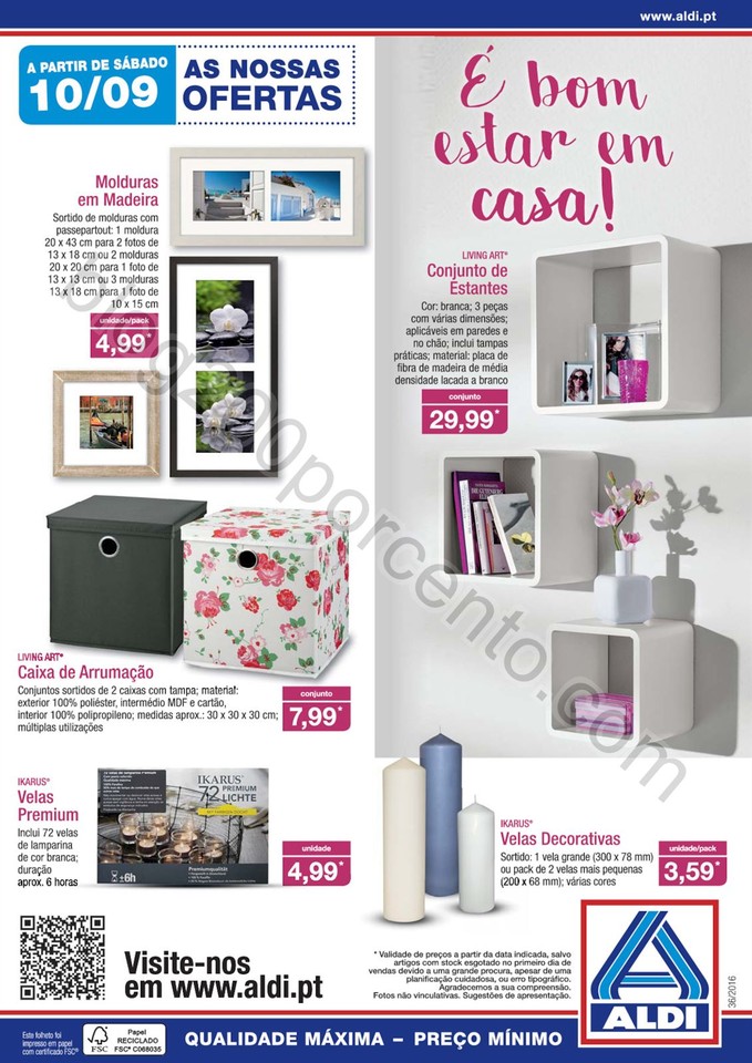 Antevisão Folheto ALDI Promoções a partir de 7 