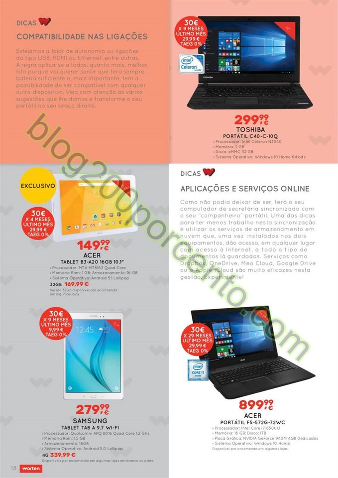 Novo Folheto WORTEN 360 Promoções de 18 fevereir