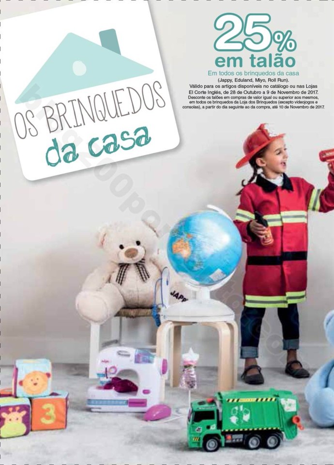 Antevisão Folheto Brinquedos Natal El Corte Ingl