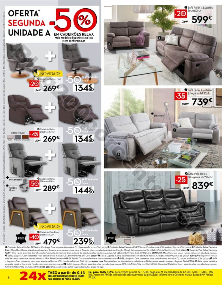 Antevisão Folheto CONFORAMA Promoções de 27 se