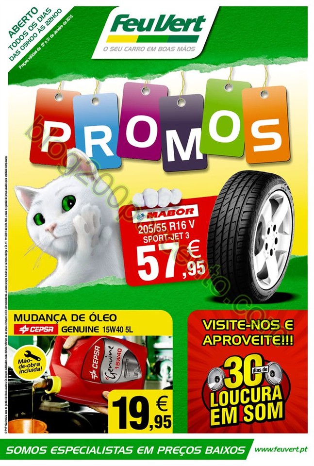 Antevisão Folheto FEU VERT Promoções de 7 a 31 