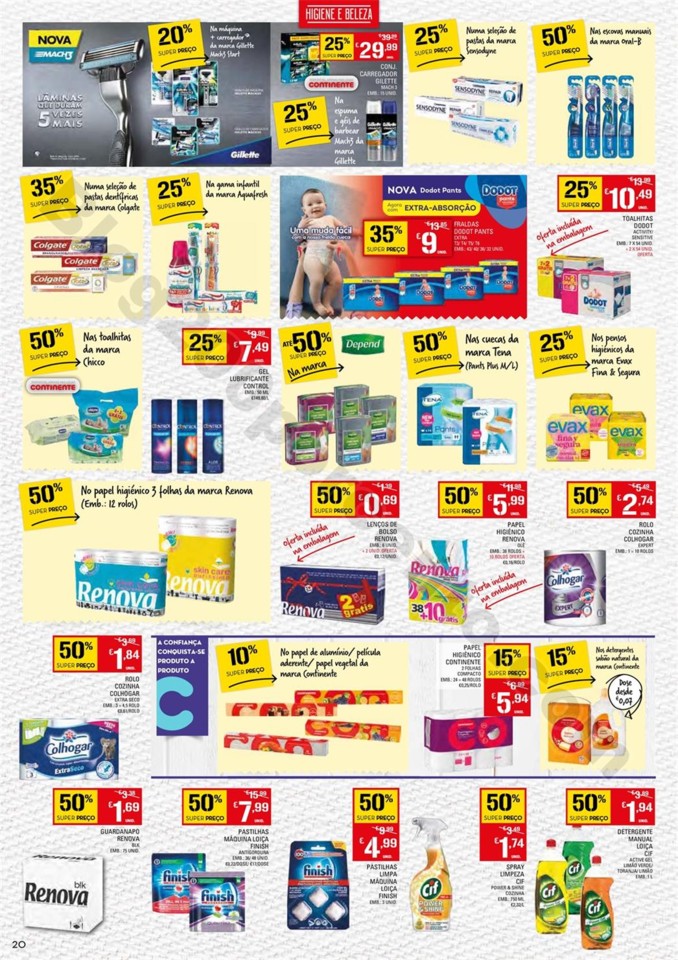 Antevisão Folheto CONTINENTE Promoções de 20 a 