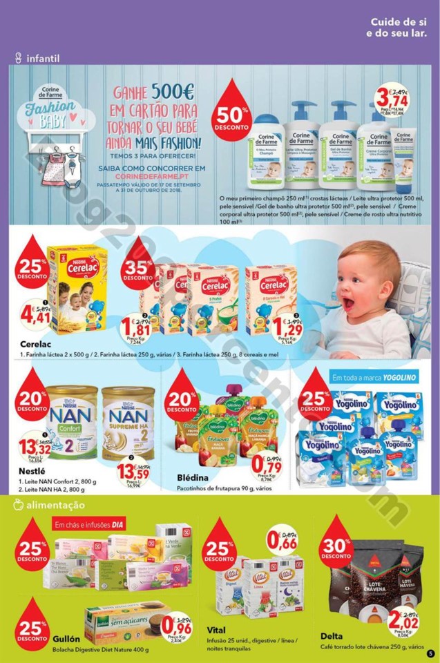 Antevisão Folheto CLAREL promoções de 27 setemb