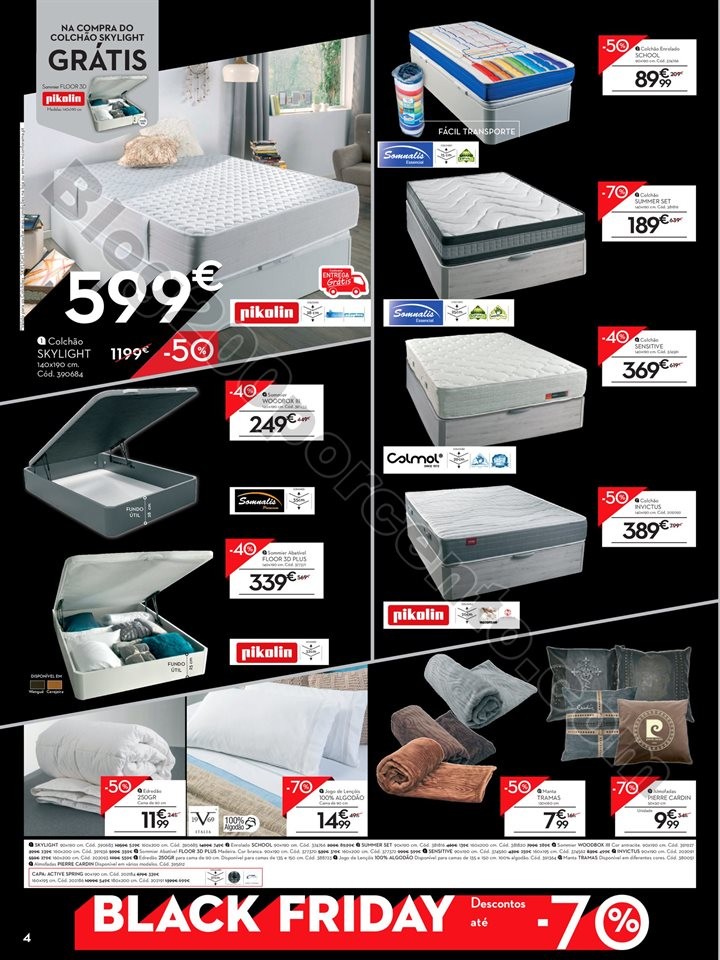 Antevisão Folheto CONFORAMA Black Friday - 22 nov